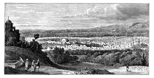 Damascus, Syrië, ca. 1890