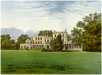 Danesfield House, Buckinghamshire, huis van de familie Scott-Murray, c1880
