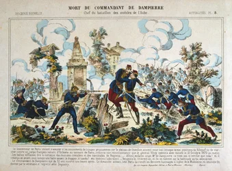 Dood van Commandant de Dampierre, Beleg van Parijs, Frans-Pruisische Oorlog, 13 oktober 1870