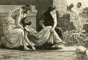 De Dood van Pausanias, 1890