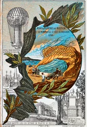 Dood van Pilâtre de Rozier en Romain, 1785, 1890s