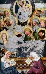 De dood van de Maagd Maria, ca. 1360, 1955