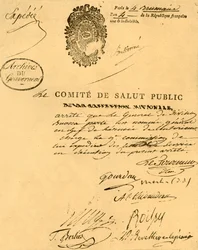 Besluit van het Comité voor Volksgezondheid, 26 oktober 1795, 1921