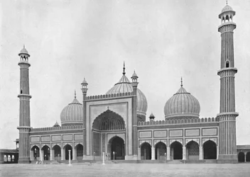 Delhi. De Jumma Musjid, c1910