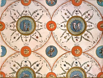 Ontwerp voor een plafondschildering, Italië, 1928