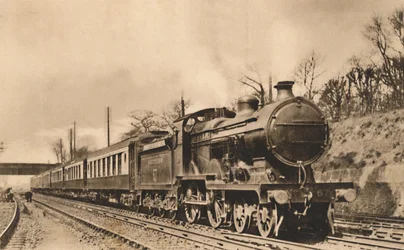Down Continental Pullman Limited Express, ca. 1920s