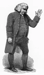 Dr. Johnson, Engelse letterkundige, ca. 1780
