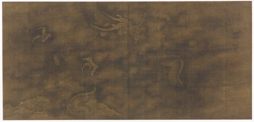 Draak tussen wolken, Ming-dynastie, 1368-1644