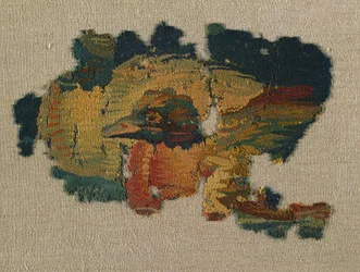 Eendenkop van een groot gordijn, 200s