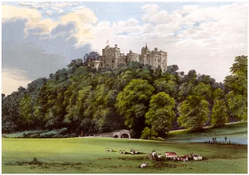Dunster Castle, huis van de familie Fownes-Luttrell, Somerset