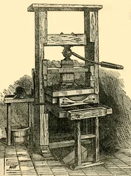 Duplicaat van Franklins Pers, 1881