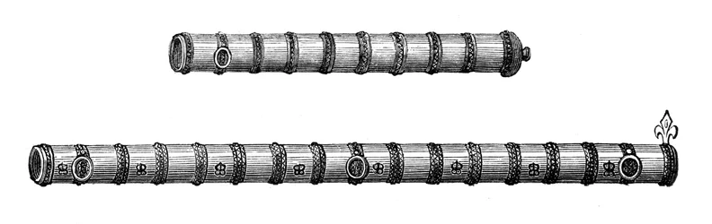 Vroegste modellen van kanonnen, de Tower of London, 1870