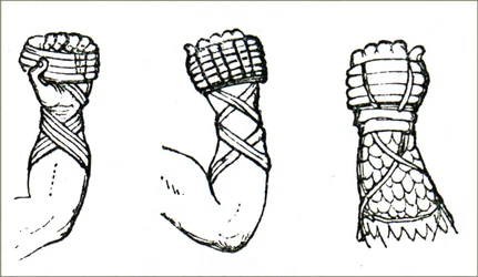 Vroege bokshandschoenen