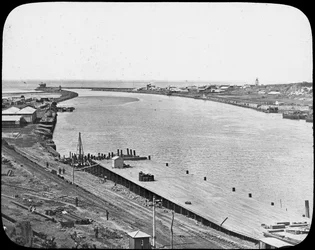 Oost-Londen, Zuid-Afrika, ca. 1890
