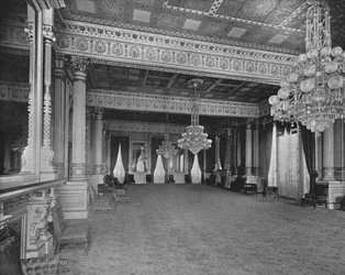 Oostkamer van het Witte Huis, Washington DC, VS, ca. 1900