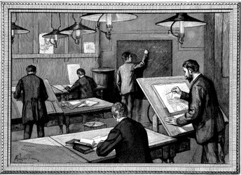 Ecole des Ponts-et-Chaussees, Parijs, 1894