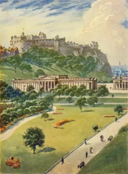 Kasteel van Edinburgh, ca. 1948
