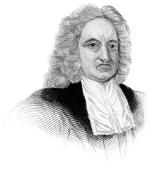 Edmond Halley, Engelse astronoom, wiskundige, meteoroloog en natuurkundige, ca. 1850