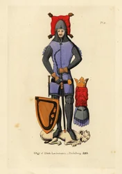 Beeld van Ulrich Landschaden, Heidelberg
