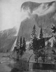 El Capitan, Yosemite, Californië, ca. 1897