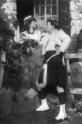 Ellaline Terriss en Seymour Hicks in The Gay Gordons, ca. 1907