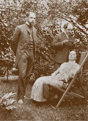 Emil, Anna en Nikolai Medtner, 1900s