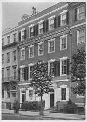 Ingangsfront, Huis van Miss Anne Morgan, Sutton Place, New York City