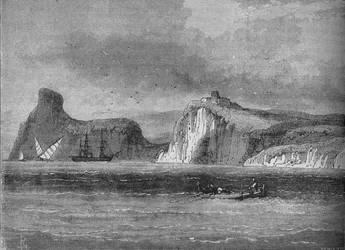 Ingang van de haven van Balaclava, ca. 1880