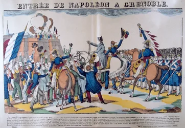 Intocht van Napoleon in Grenoble, maart 1815, 19e eeuw