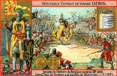 Episodes in de geschiedenis van België tot de 13e eeuw: Jan I van Brabant, ca. 1900