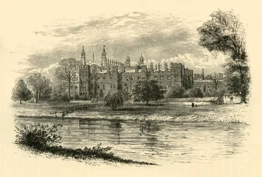 Eton College, vanuit Romney, 1911