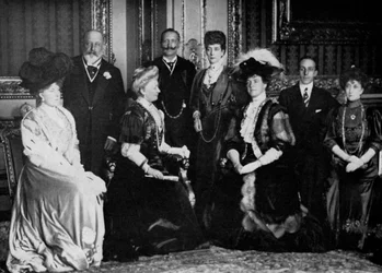 Europese royalty in Windsor Castle, 17 november 1907, 1964