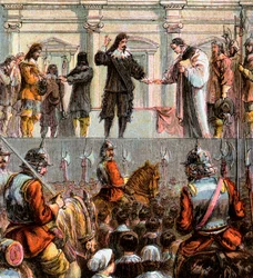 Executie van Karel I, 1649, ca. 1850