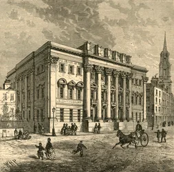 Exterieur van Goldsmiths Hall, 1897