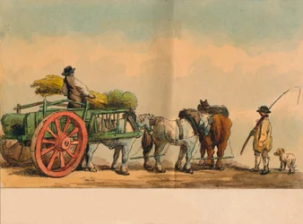 Landarbeiders en kar, 1797