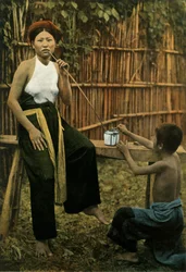 Femme Fumant De LOpium, Vrouw die opium rookt, 1900