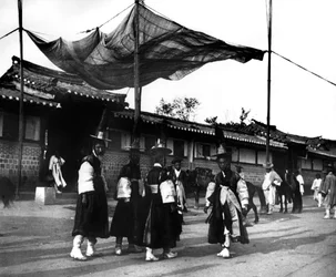 Festival ter ere van de keizer van Japan, Korea, 1900
