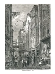 Field Lane rond 1840