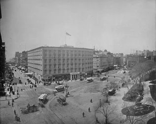 Fifth Avenue en Madison Square, New York, ca. 1897