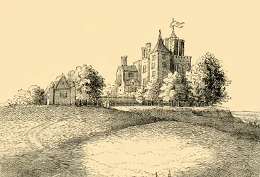 Flamsteed House vanuit Hollars Lange Uitzicht, ca. 1878