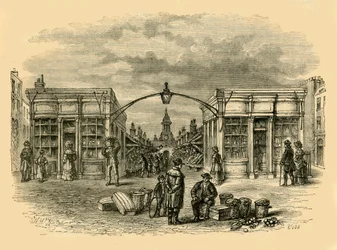 Vlootmarkt, c1872