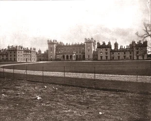 Floors Castle, Roxburghshire, Schotland, 1894