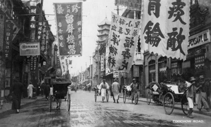 Foochow Road, Shanghai, China, 20e eeuw