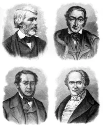 Vier sociale theoretici: Carlyle, Owen, Fourier en Proudhon, 1903