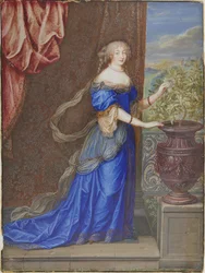 Françoise-Athénaïs de Rochechouart, markiezin de Montespan 1640-1707, ca. 1667