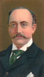 Franz Kossuth 1841-1914 in Boedapest, Hongaarse ingenieur en politicus, 1906