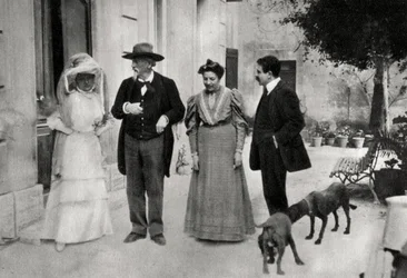 Frédéric Mistral, Franse schrijver, 1906