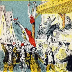 Franse Revolutie: de vrijwillige corollings van de revolutionairen (uit Histoire de France)