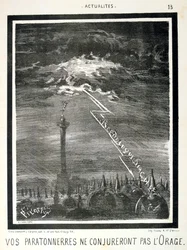 Franse anti-Pruisische cartoon, 1871
