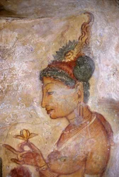 Fresco/Dames van Sigiriya/Sri Lanka